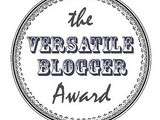 Tag - The versatile blogger Award