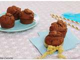 Muffins Chocolat Banane et Noix de coco Végan [Sans sucre, sans oeuf et sans gras !]