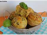 Muffins courgettes et basilic