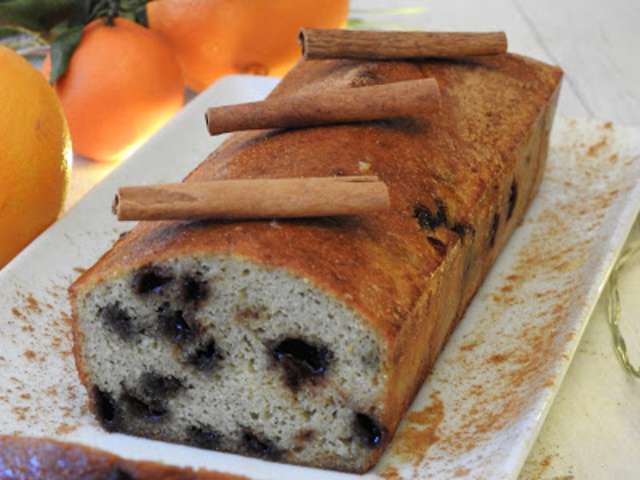 Recettes De Cake A L Orange Et Pepites De Chocolat