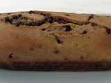 Cake à la crème de châtaigne et aux pépites de chocolat noir