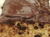 Cake à la noix de coco et aux pépites de chocolat noir