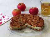 Clafoutis aux pommes et aux raisins secs