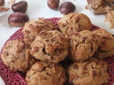 Cookies à la farine de châtaigne et aux pépites de chocolat noir