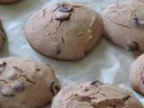 Cookies à la farine de châtaigne et pépites de chocolat noir