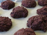 Cookies à la noix de coco et au chocolat noir