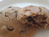 Cookies aux amandes et aux pépites de chocolat noir