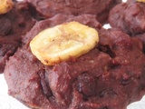 Cookies aux chocolat, banane et cacahuètes sans sucre ajouté