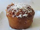 Muffins aux fruits rouges et à la noix de coco sans gluten ni lactose