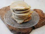 Pancakes à la farine de sarrasin sans gluten ni lactose