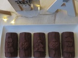 Petites bûche de Noël aux marrons et au chocolat