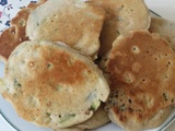 Petites galettes rustiques au sarrasin et à la courgette
