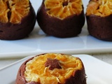 Petits muffins moelleux amande-chocolat-mandarine