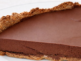 Tarte au chocolat avec seulement trois ingrédients