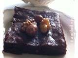 Brownie chocolat noisette et noix