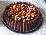 Gâteau d'anniversaire au chocolat