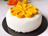 D’Entremets à l’ananas et noix de coco