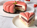 D’Entremets aux fruits rouges