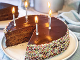 Gâteau chocolat anniversaire