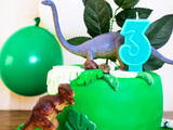 Layer cake dinosaure