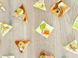 Mini Pizzas Aux Légumes