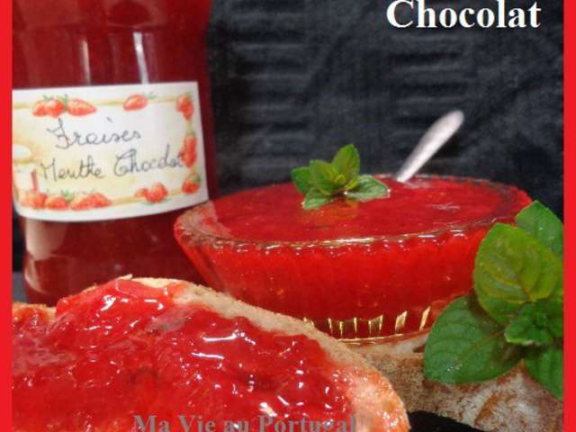 Recettes de Confiture de fraise de Ma Vie au Portugal
