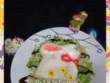 Petit Lapin de Pâques à la Mayonnaise (Terrine au Presunto et Poivron)