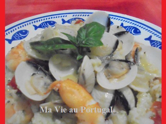 Recettes de Palourdes et Crevettes