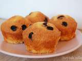 Muffins Sans Gluten vanille raisins secs