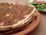 Lahmaçun ou pizza turque