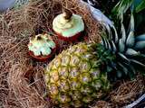 Cupcakes ananas meringués