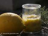 Lemon curd au thym (crème de citron au thym)