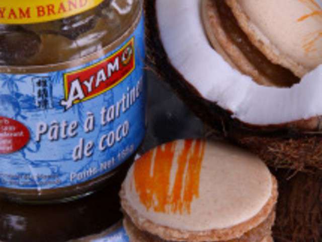 Recettes de Noix de coco de Macaron-passion