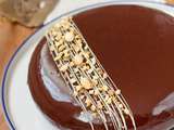 Chocahuète - entremets chocolat - caramel - cacahuète (façon Snickers®)