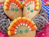 Cookies dindes pour Thanksgiving