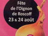 Oignons de Roscoff - attention aux imitations !... et une recette de Tatin d'oignons de Roscoff au boudin noir