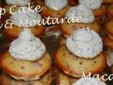 Mini Cup Cakes Jambon & Moutarde à l'ancienne