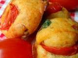Mini-muffin tomates séchées-parmesan-basilic