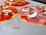 Torti-pizza chorizo ou bacon
