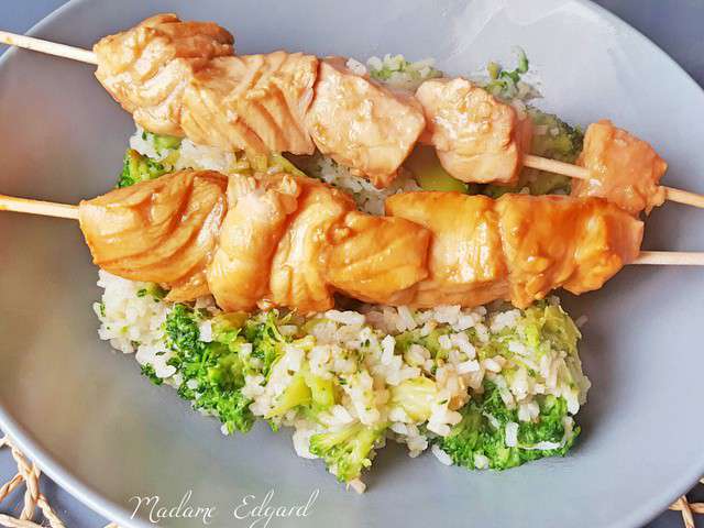 Recettes D Yakitori Et Saumon