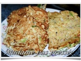 Galette courgette avoine