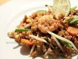 Riz frit aux crevettes et aux légumes