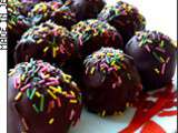 Cake balls au chocolat noisettes