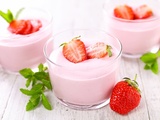 Mousse de fraises Thermomix, 2 ingrédients et 5 minutes seulement