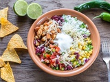 Vegan burrito bowl, le Mexique s’invite chez-vous