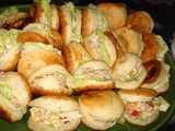 Petits sandwichs type fricassés tunisiens