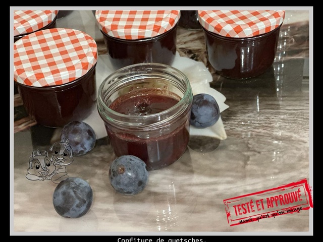 Recettes de Confiture de prunes