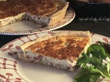 Quiche à l'aillet au mascarpone