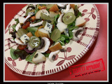 Salade d'automne, fruitée