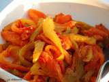 Chakchouka – Salade de poivrons cuits